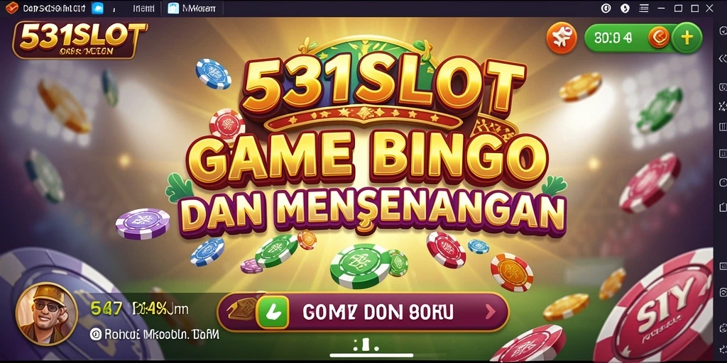 Tampilan utama gameplay 531SLOT yang seru dan menegangkan.