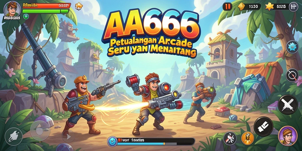 Tampilan gameplay seru dari AA666 dengan grafik yang menakjubkan.