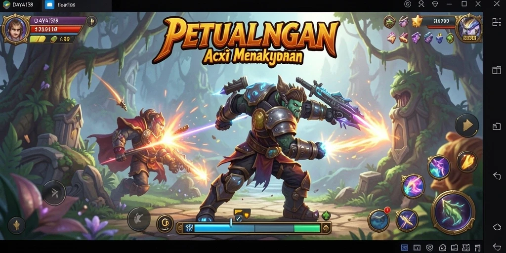 Gameplay seru di DAYA138 dengan aksi ARPG yang epik.