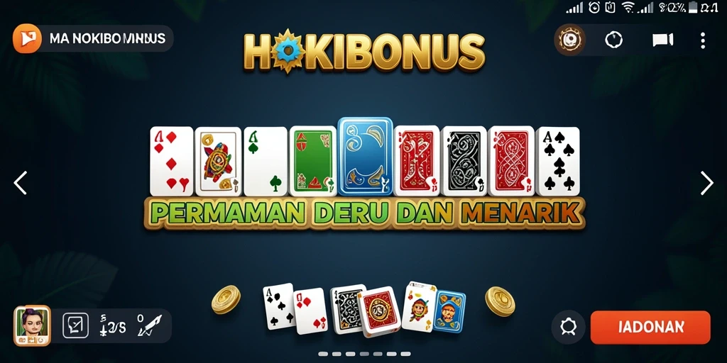 Tangkapan layar dari gameplay HOKIBONUS yang seru dan interaktif.