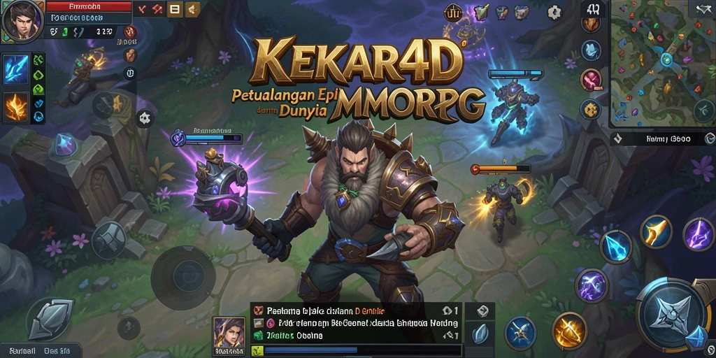 Screenshot menampilkan petualangan seru di dunia KEKAR4D.