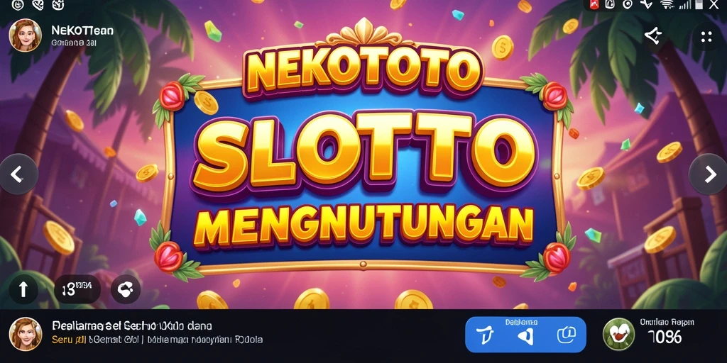 Tampilan gameplay menarik dari NEKOTOTO yang penuh aksi dan kesenangan.