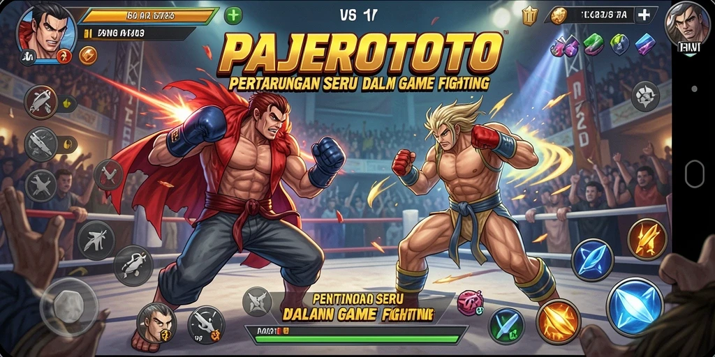 Tampilan action-packed dalam pertarungan PAJEROTOTO yang mendebarkan.