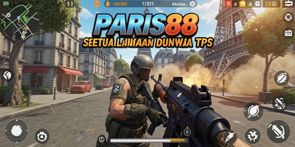 Tampilan menarik dari gameplay seru PARIS88 dengan aksi pertarungan yang intens.