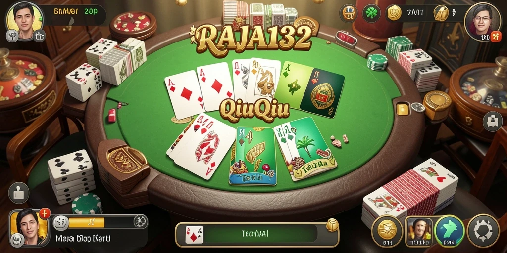 Tampilan gameplay QiuQiu yang menarik dari RAJA132.