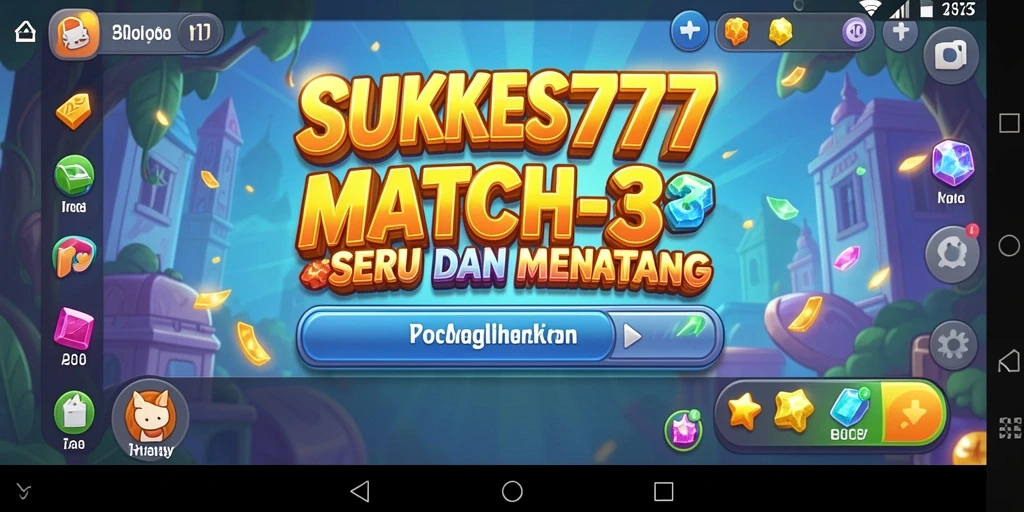 Tangkapan layar gameplay SUKSES777 yang seru dan penuh warna.