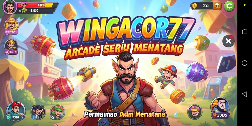Tangkapan layar gameplay WINGACOR77 menampilkan aksi cepat dan grafis yang memukau.